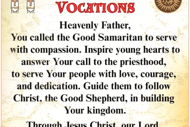 Prayer for Vocations