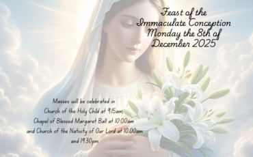 Feast of the Immaculate Conception 8th of December 2025